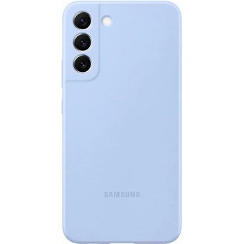 Image 1 of Samsung Оригинален гръб Samsung Silicone Cover за Galaxy S22 Plus - Sky Blue, EF-PS906TLE