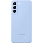Samsung Оригинален гръб Samsung Silicone Cover за Galaxy S22 Plus - Sky Blue, EF-PS906TLE