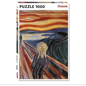 Piatnik Пъзел Piatnik Edvard Munch The Scream, 1000 части