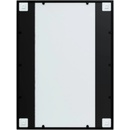 Image 1 of vidaXL Огледало за стена, черно, 80x60 см, метал (342207)