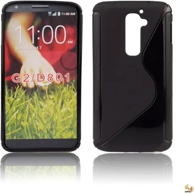 LG Силиконов калъф за lg g2 черен