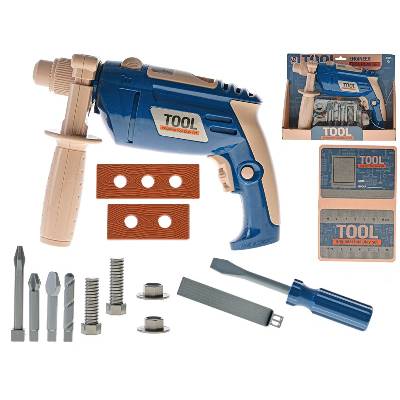 Mikro vŕtačka 22cm na batérie s doplnkami 88353
