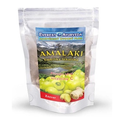 Everest Ayurveda AMALAKI NATURAL so zázvorom 100 g