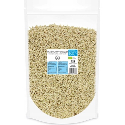 Horeca Ryža hnedá okrúhla BIO 5 kg