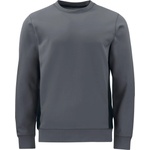 ProJob 2127 SWEATSHIRT ROUNDNECK/Мъжки тежък работен суитшърт Doubleface - сив XXL (64212707605)