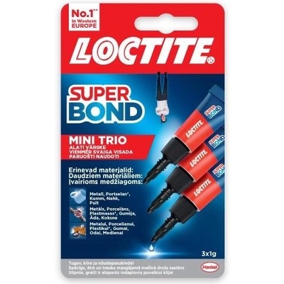 Loctite Super Bond Mini Trio 3 g