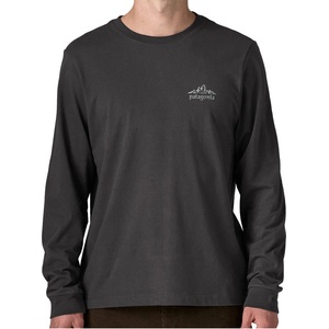 Patagonia Мъжка блуза с дълъг ръкав Patagonia L/S Cloud Crag T-Shirt Longsleeve - Ink Black (217-0788-0214)
