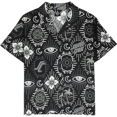 Santa Cruz košile Patchwork S/S Shirt Black Patchwork