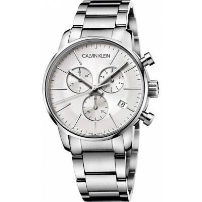 Calvin Klein Мъжки часовник Calvin Klein City Date K2G27146, Сребрист (K2G27146)