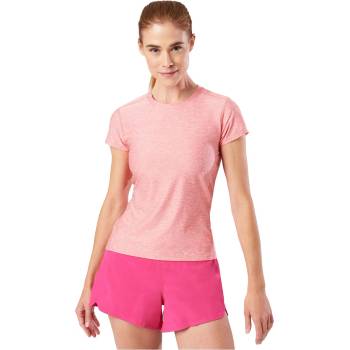 Nathan Women's Qualifier Short-Sleeve Performance Running Top - Coral Heather