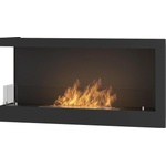 SIMPLEfire Sofie 900 left corner + glass Камини