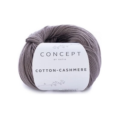 COTTON-CASHMERE Katia Farby COTTON-CASHMERE: 60 hnedá
