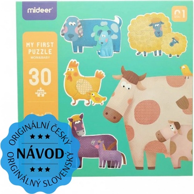 MiDeer Moje prvé Zvieratá 25 dielov