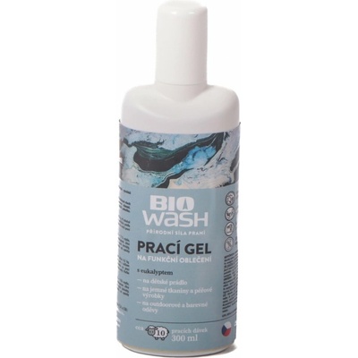 BioWash Sport Bio eukalyptový prací gél 300 ml
