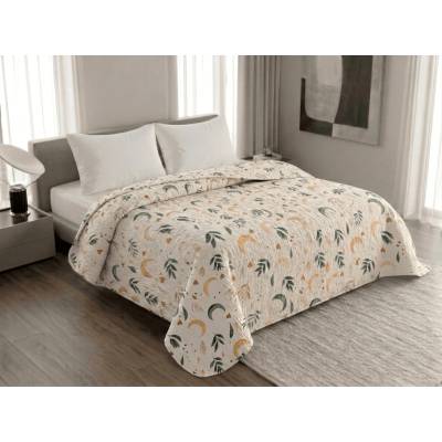 Textilomanie Přehoz na postel BOHO MOON, krémový 170 x 210 cm