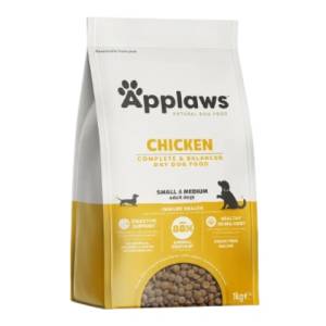 Applaws Adult Small Medium Breed Chicken GRAIN FREE - за израстнали кучета от мини и средни породи над 12 месеца 88% пиле 1 кг DD4501CSM