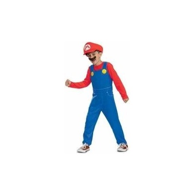 BigBuy Carnival Маскировъчен костюм за деца super mario bros. Размер 3-4 години