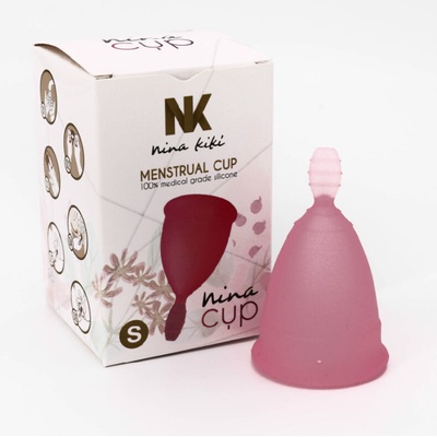 Nina kikÍ menstrual cup pink size s 6 + 1 free