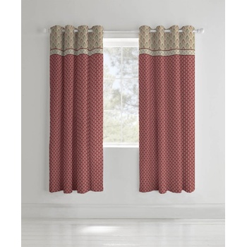 Catherine Lansfield Кафяви пердета в комплект 2 бр. 168x183 cm Kashmir - Catherine Lansfield (BD/36406/W/E6672/MU)