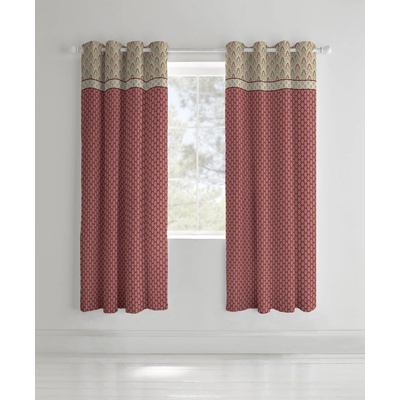 Catherine Lansfield Кафяви пердета в комплект 2 бр. 168x183 cm Kashmir - Catherine Lansfield (BD/36406/W/E6672/MU)