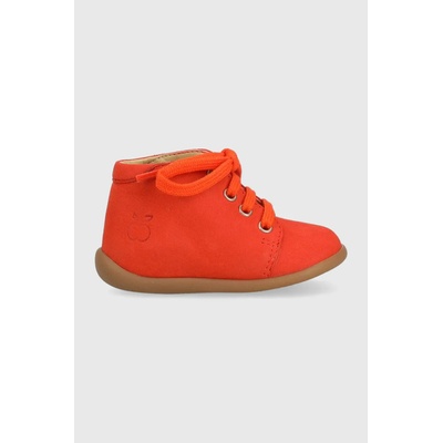 Pom D'api Детски половинки обувки от кожа Pom D'api в оранжево (O1AFAS0408.18.23)