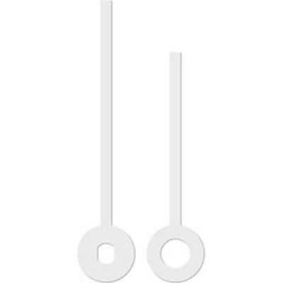 MPM Kovové hodinové ručičky 005785 (120 mm, 88 mm) - bílé E34.4952, E34.005785