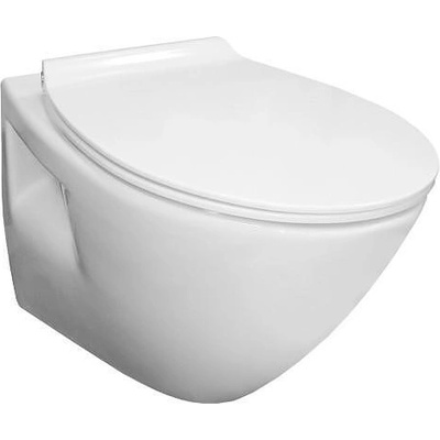 Roca Тоалетна чиния, стенна, Viva Happy Rimless (WQ8G11000000001)