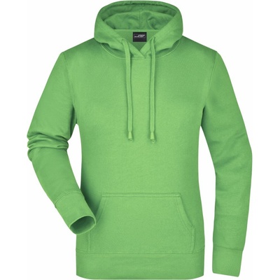 Dámská mikina s kapucí JN 51 lime green