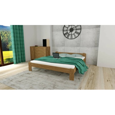 ComfortMatrace Isabela + rošt masiv borovice barva dub