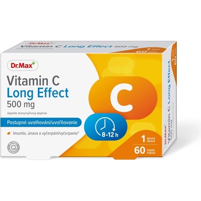 Dr. Max Vitamin C Long Effect 500 mg 60 kapslí