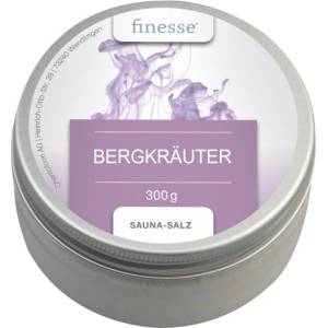 Chemoform finesse® Ексфолираща сол за сауна, планински билки, 300 г