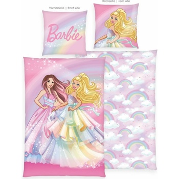 Herding Bavlna obliečky Barbie 135x200 80x80