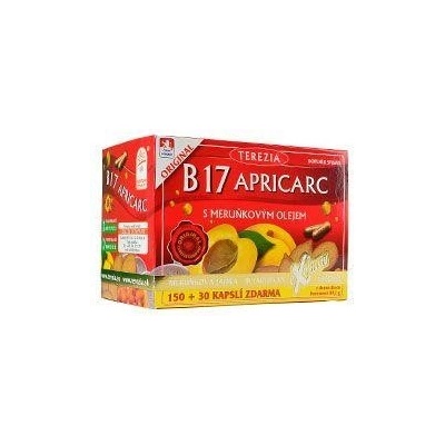 Terezia Vitamin B17 Apricarc s meruňkov. olejem 150 kapslí