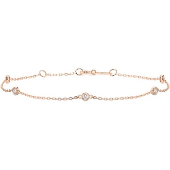 Cara Diamanti Дамска гривна от розово злато с диаманти Cara Diamanti K105-10008R (K105-10008R)