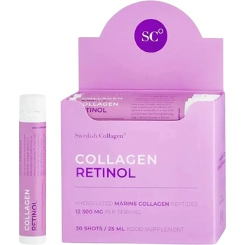 Swedish Collagen Collagen Retinol | 12500 mg Marine Collagen Peptides [30 x 25 мл]