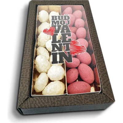 Sablio Mandle v čokoláde Buď môj Valentín 2 2 x 80 g