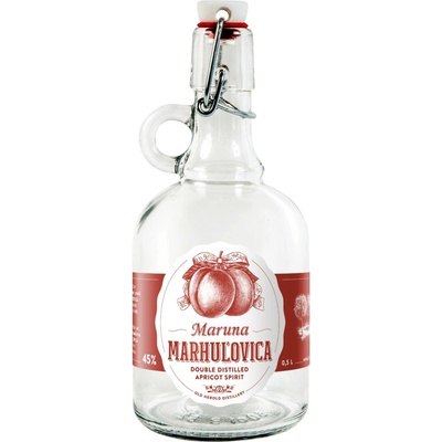 Bošácka Maruna Meruňkovice demižón 0,5 l 45% (holá láhev)