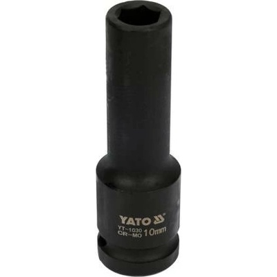 YATO - Rázový nadstavec šesťhraný dlhý 1/2" 10mm
