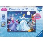 Ravensburger - Puzzle Adorable Cinderella glitter - 100 piese