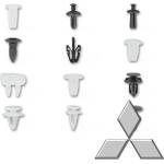 ASTA Пластмасови свързващи щифтове и щипки 370 бр MITSUBISHI Pro Asta A-TC009 10455 (A-TC009)