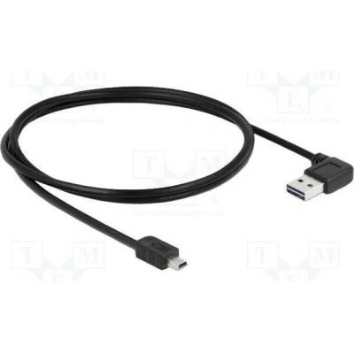 Delock 83378 USB 2.0 zlacený 1m černý