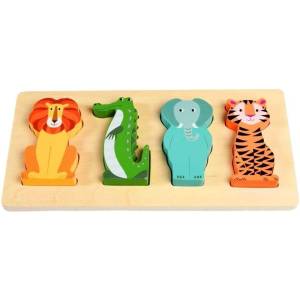Rex London Дървен пъзел Rex London Colourful Creatures - Животни (29951) - ozone