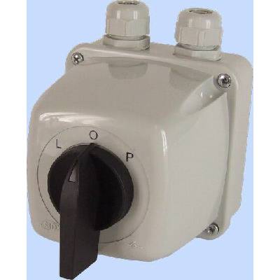 Elektromet Vačkový spínač L-0-P 3P 25A v krytu IP65 Arc 25-43 922530