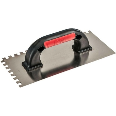 Hladítko Strend Pro Premium, EXC RED-Black, U-plast. rúčka, 270x130 mm, e4 mm, 0,7 mm, nerez