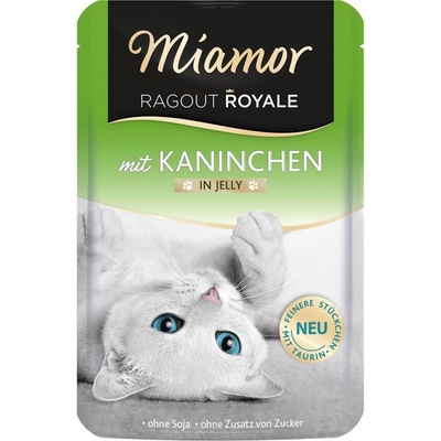 Miamor Ragout Royale v želé králík 22 x 100 g