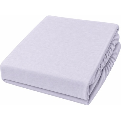 Posteloholici 1274803 Jersey prostěradlo Eira s gumou fialové 180x200
