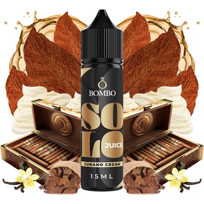 Bombo Solo Juice Shake & Vape Cubano Cream 15 ml