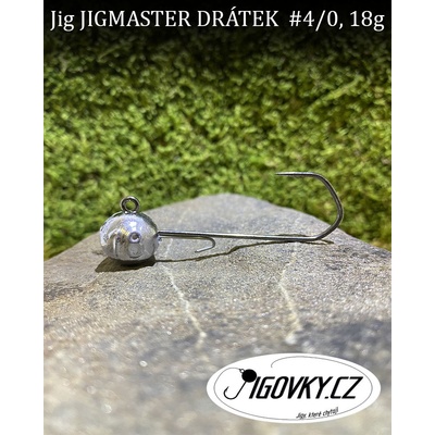 Jigovky.cz Jigové hlavičky Jigmaster Drátek vel.4 18g 5 ks