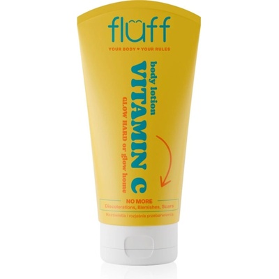 Fluff Vitamin C озаряващ лосион за тяло с витамин С 150ml