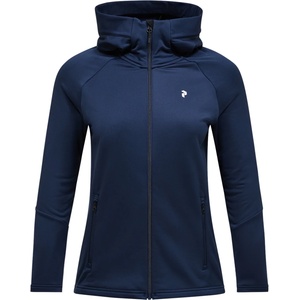 Peak Performance Дамско поларено яке Peak Performance Women's Rider Essentials Zip Hood Fleece jacket - Blue Shadow (105-6221-0214)